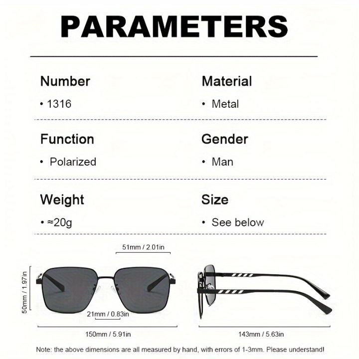 Premium%20Cool%20Metal%20Frame%20Square%20Nylon%20Lens%20Polarized%20Sunglasses,%20For%20Men%20Women%20Outdoor%20Sports%20Party%20Vacation%20Travel%20Driving%20Fishing%20Supplies%20Photo%20Props%20-%20Image%202