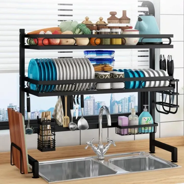 Double Layer High-Quality Sink Rack - Optimize Your Sink Space With ...