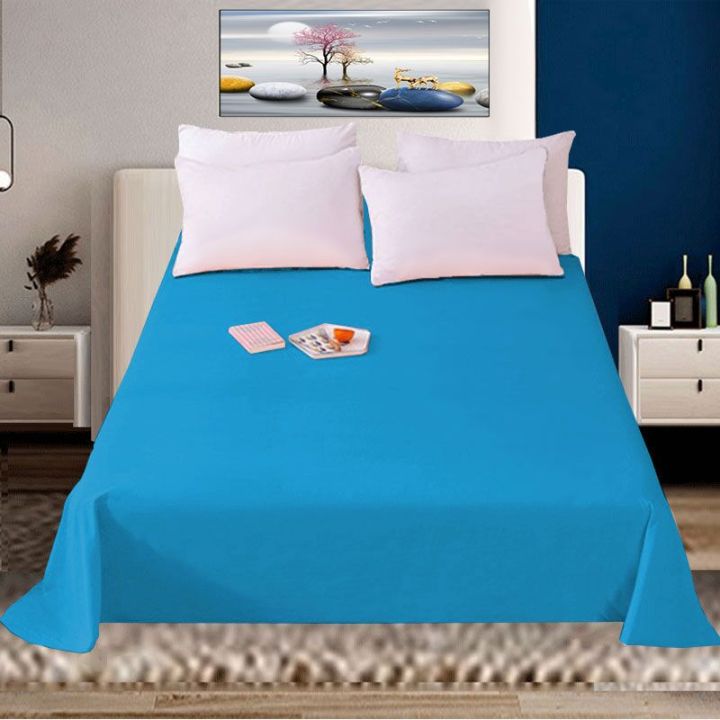 1Pc%20Thick%20100%25%20Cotton%20Flat%20Sheet%20Solid%20Color%20High%20Quality%20Bed%20Sheet%20Various%20Sizes%20Can%20Be%20Customized%20-%20Image%206