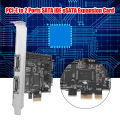 PCIe to 2 Ports SATA IDE eSATA RAID Controller Cards PCI Express Expansion Card. 