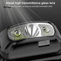 AREM 1 Set Long Lasting LED Headlamp for Hiking USB Charging Powerful Night Fishing LED Headlight Ultra-Bright.