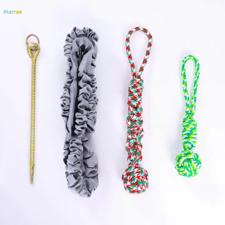Outdoor%20Bungee%20Tug%20Toy%20Hanging%20Bungee%20for%20Aggressive%20Chewers%20Entertaining%20Gray%20-%20Image%207