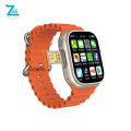 BW9-SMARTWATCH WITH SIM SUPPORTED, CAMERA 2.2" HD DISPLAY, FULL TOUCH SCREEN WITH ONE STRAP AND WIRELESS CHARGER..