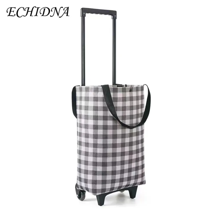Portable%20Shopping%20Cart%20Portable%20Folding%20Grocery%20Cart%20with%20Wheels%20Waterproof%20Stair%20Climbing%20Trolley%20Bag%20for%20Easy%20Shopping%20Collapsible%20Rolling%20Cart%20for%202-in-1%20Foldable%20Shopping%20Cart%20-%20Image%202