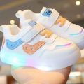 Baby Led Shoes For Boys Girls Luminous Toddler Shoes For Kids Soft Bottom Sneakers With LED Lights Glowing tenis.