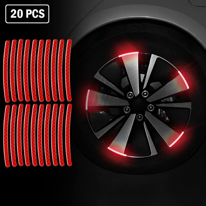 20Pcs%20Car%20Wheel%20Rim%20Reflective%20Decorative%20Strip%20Night%20Safety%20Warning%20Stickers%20Car%20Bike%20Tire%20Reflective%20Stickers%20Auto%20Decor%20Decals%20Accessories%20-%20Image%204