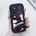 Wave Kuromi Silicone Phone Back Cover Case for IPhone 11 12 13 14 15 Pro Max 6s 7 8 Plus Se 2020 XS Max XS XR Covers Shockproof Phone Casing Shell. 