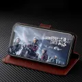 【3C VictoryEagle】For Infinix Zero X Pro luxury wallet card slot flip stand PU case for Infinix Pro phone case back. 