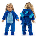 New Animal Pajamas For 18 Inch American Girl Doll 45cm Our Generation Doll, Girl Doll Clothes And Accessories.