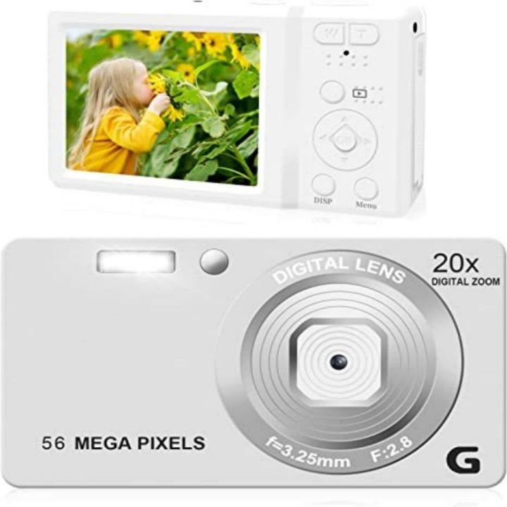 Digital%20Camera%20Auto%20Focus%202.7%20Inch%20LCD%20Travel%20Portable%204K%2056MP%2056%20Million%20Pixel%20Anti-Shake%2020x%20Zoom%20for%20Photography%20Video%20-%20Image%205