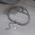 Unique Fashion Box Chain Bracelet For Boy.
