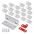 Cabinet Door Magnets 18 Pack Ultra Thin Cabinet Magnetic Catch Adhesive Cabinet Door Magnets Drawer Magnets. 