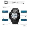 SKMEI 1681 Multifunctional LED Digital Display Luminous Electronic Watch, Support Body / Ambient Temperature Measurement. 