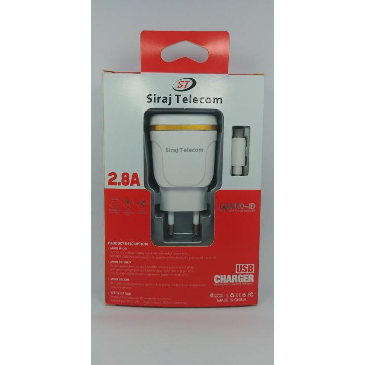 10w charger with micro usb cable