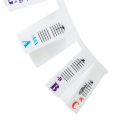 2 Piece Piano Note Sticker Button Strip Silicone Color Universal White (PVC Box) 61 Keys.