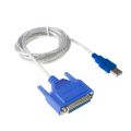 USB To 25Pin Parallel DB25 Male To Female Serial Parallel Printer High Speed Cable Adapter Computer Scanner. 