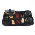 Deluxe Shoe Care Kit Polish Brush Shine Kit for Boots Shoes Sneakers Cleaning - intl. 