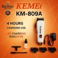 Kemei KM-809A is a professional-grade hair clipper featuring a digital display and dual AC/DC power for smooth and powerful trimming.. 