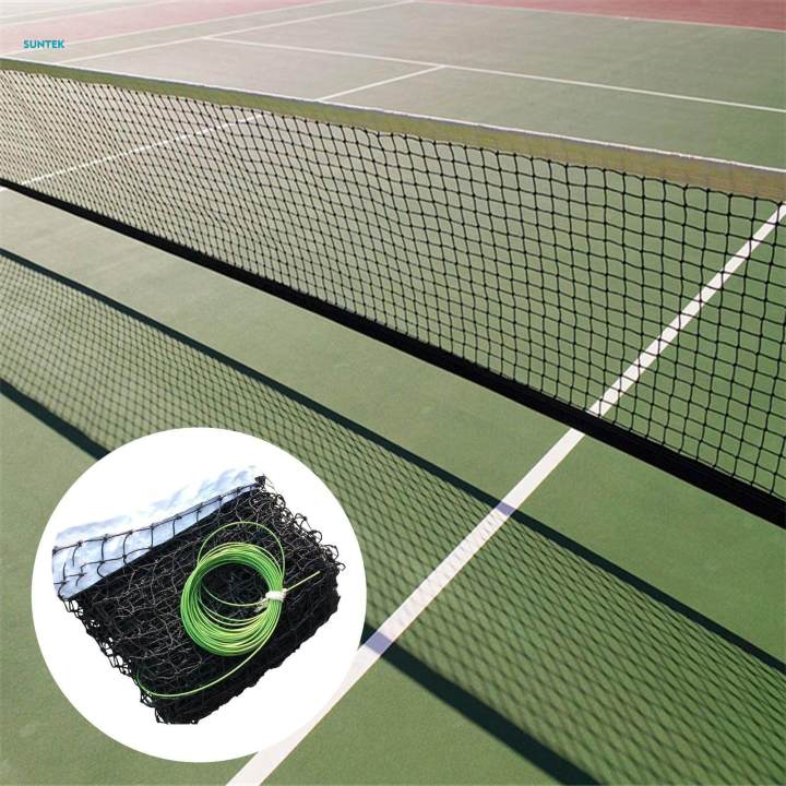 Standard Tennis Net for Professional Competition Easy Maintenance Training Equipment Playgrounds