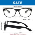 CRIXALIS Classic Oval Blue Light Glasses Women TR90 Transparent Reading Eyeglasses Frame Men UV400 Computer Glasses For Female. 