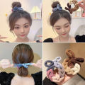 Butterfly Hand Braided Hair Rope Thickened High Elastic Ponytail Hair Rope MIO Super Store.