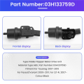 For 4L Intake Flapper Motor Drive Unit 03H133759D Intake Manifold Vacuum Actuator.