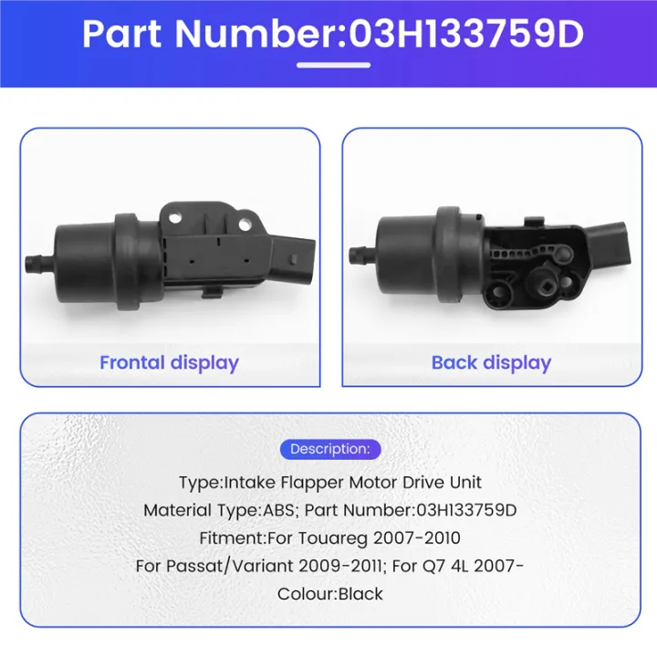 For%204L%20Intake%20Flapper%20Motor%20Drive%20Unit%2003H133759D%20Intake%20Manifold%20Vacuum%20Actuator%20-%20Image%207