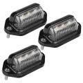 Waterproof License Plate Light-3 * LED License Plate Light
3 * set Screws-black. 