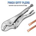 JAERBEE Locking Pinch Off Pliers Crimping Tool Refrigeration Tool for Sealing Plier Fridge Copper Pipe Tube Tool Cooling System.