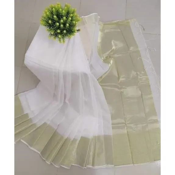 White%20Half%20Silk%20Tangail%20Tat%20Saree%20Without%20Blouse%20Piece%20for%20Women%20-%20Comfortable%20and%20Suitable%20for%20All%20Seasons%20-%20Image%203