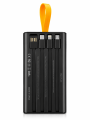 20000 mah Power Bank 22.5W Fast Charging PD Transparent Power bank with Night Light By win Accessories.