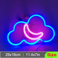 LED Neon Light Sign Room Wall Decoration Lamp Sky Star Cloud Moon lightning Planet Logo for Home Party Wedding Xmas Gift. 