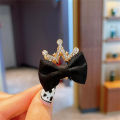 Claw Bow Crown Hair Clip Children Girls Women Fashion Hair Accessories Rabbit Ear Small Hair. 