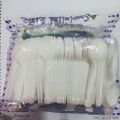 One time Disposable Plastic spoon 100 pcs (mini). 