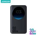 Joyroom PBF01 30W Super Fast Charging 10000mAh Small & Handy Digital Display Power Bank with Powerfull Troch Light-Black.