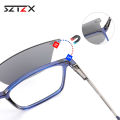 SZTZX Classic Magnet Clip on Reading Glasses Men Polarized Sunglasses With Anti-Blue Light Myopic Hyperopia Prescription Glasses. 