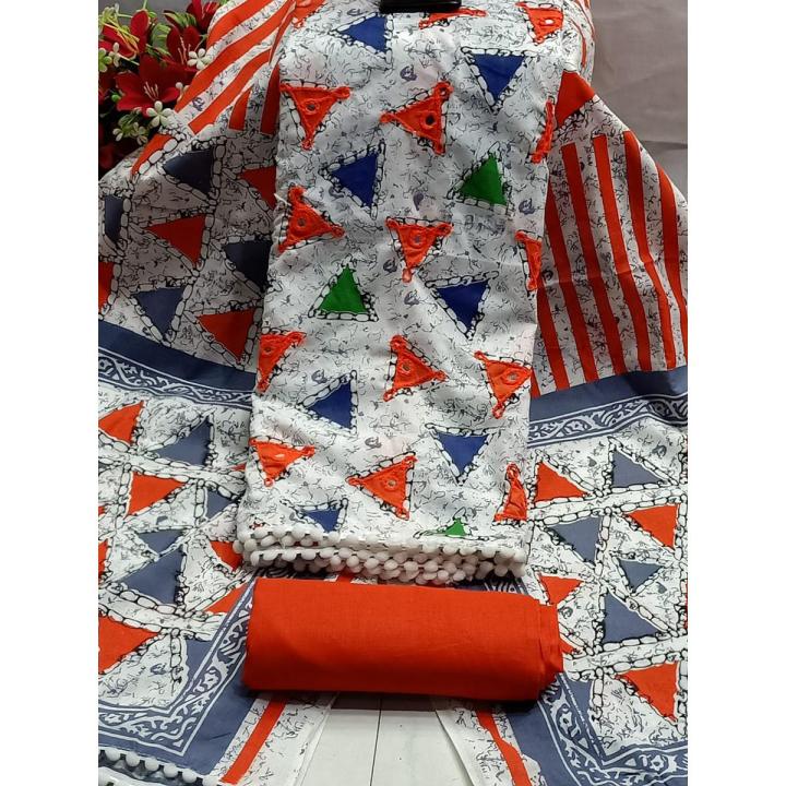 Latest Collection Screen Print Cotton Salwar Kameez For Women - Perfect for Casual and Party Attire Shalwar Kameez