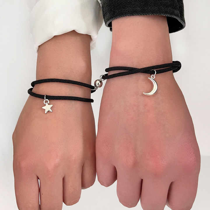 Fashion%20Handmade%20knitting%20Moon%20and%20Star%20Pendants%20Round%20Magnet%20Couple%20Bracelet%20Charm%20Women%20Men%20Gifts%20BT266%20-%20Image%204