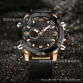 NAVIFORCE Leading 9097 Hot selling Men's Watch Sports Waterproof Dual Display Multifunctional Quartz Watch Men's Watch. 
