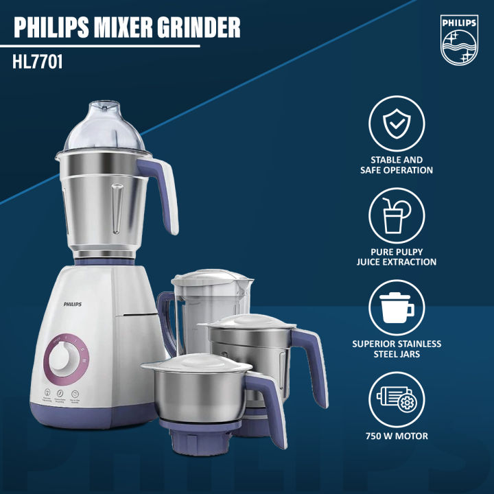 Philips%20Viva%20Collection%20HL7701/00%20Mixer%20Grinder%20%E2%80%93%20750W,%204%20Jars%20(Elegant%20Lavender%20&%20White,%20Official%20Philips%20Product)%20-%20Image%203