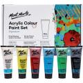 Mont Marte Acrylic Color Paint Set – 75ml Tubes | 6 Pcs.