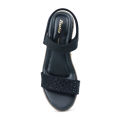 Bata VIOLET Slingback Wedge-Heel Sandal for Women. 