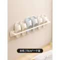 Bathroom slipper rack without punching, bathroom rack, shoe storage tool, toilet wall bracket, drainage dragon and phoenix. 