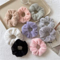 Winter Warm Soft Hair Scrunchies Women Girls Cute Plush Elastic Hair Band Multicolor Rubber Band Encounter.