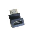 90 Degree Right Angle HDMI Male to Female Adapter.