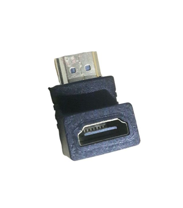 90 Degree Right Angle HDMI Male to Female Adapter