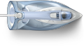 Philips Steam Iron DST7011 Azur SteamGlide Plus 7000 Series  | 2600W | 220g Steam Boost | Quick Calc Release. 