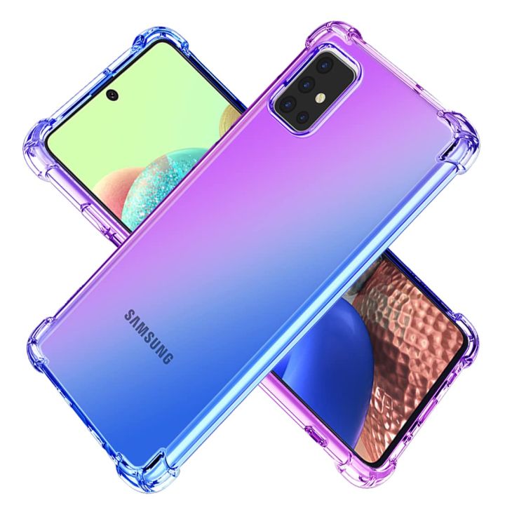 Blue Samsung New Model Mobile A71 For Samsung Galaxy A71 4G 5G - Main Image