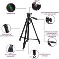 360 Degree Swivel Fluid Head Tripod Stand 380A Mobile Camera Stand Pro 3 Maximum Height 5 Feet - Heavy stand. 