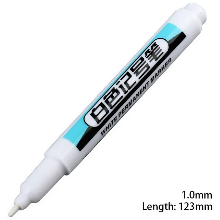 0.7/1.0/2.5MM%20White%20Permanent%20Marker%20Pen%20Waterproof%20Painting%20Marker%20For%20Wood%20Rock%20Plastic%20Leather%20Glass%20Stone%20Metal%20Art%20Supplies%20Luhuai%20CVC%20-%20Image%207